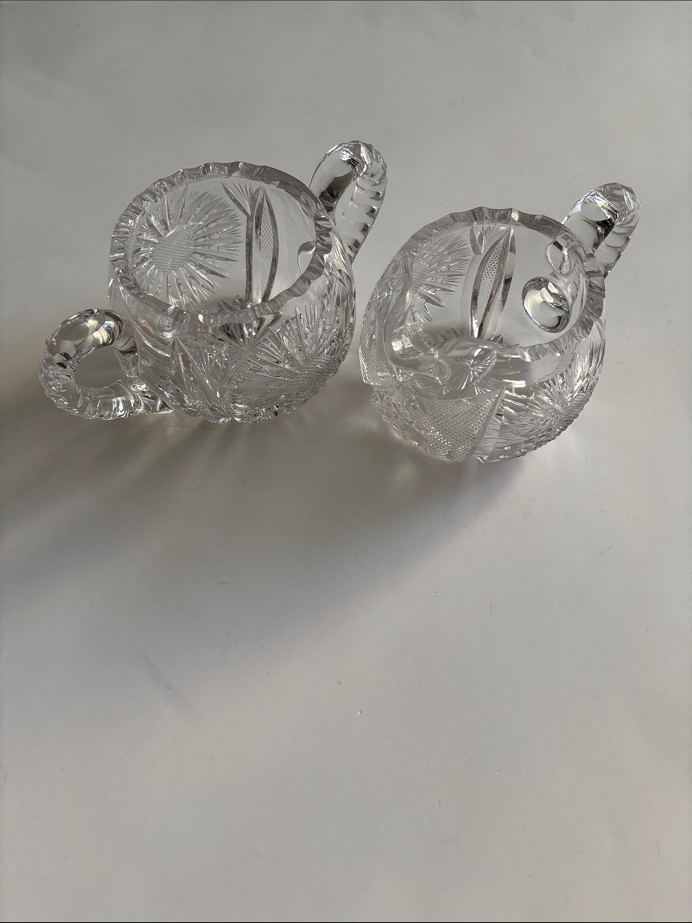 Vintage sugar and creamer set